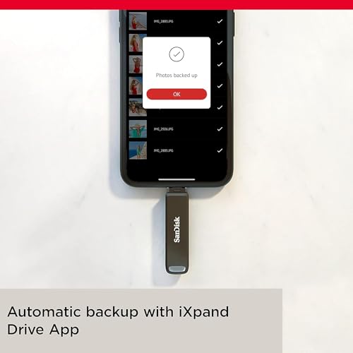SanDisk 128GB iXpand Flash Drive for iPhone & USB