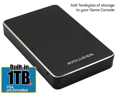 Avoluxion 1TB USB 3.0 Portable Hard Drive PS4