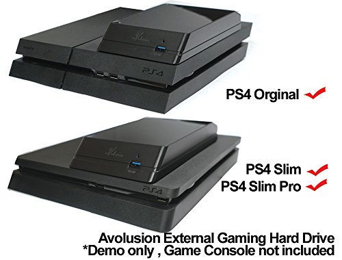 Avolusion 3TB USB 3.0 Gaming Hard Drive - PS4