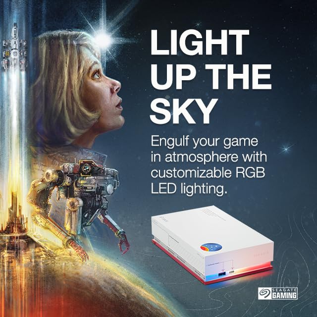 Seagate Starfield Special Edition 8TB Gaming Hard Drive
