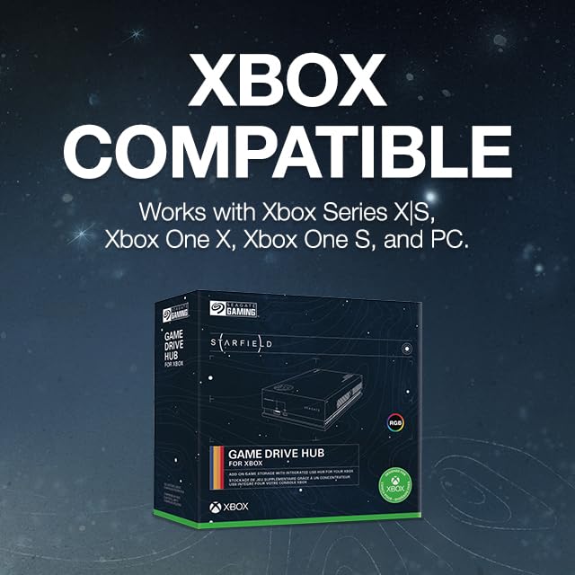 Seagate Starfield Special Edition 8TB Gaming Hard Drive
