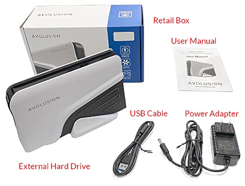 Avolusion PRO-Z Series 3TB External Gaming Hard Drive