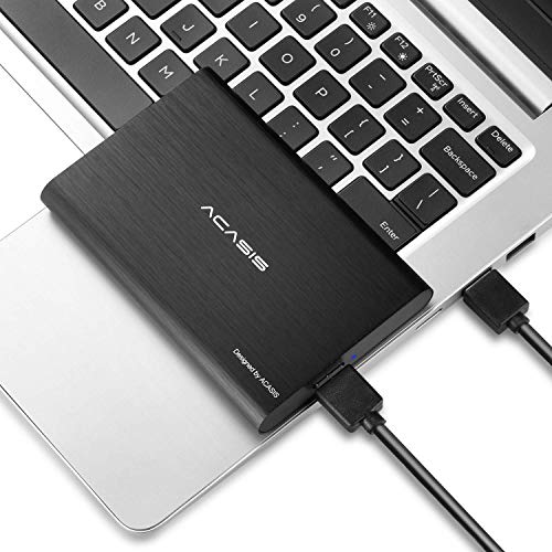 ACASIS USB3.0 Portable External Hard Drive 320GB Black