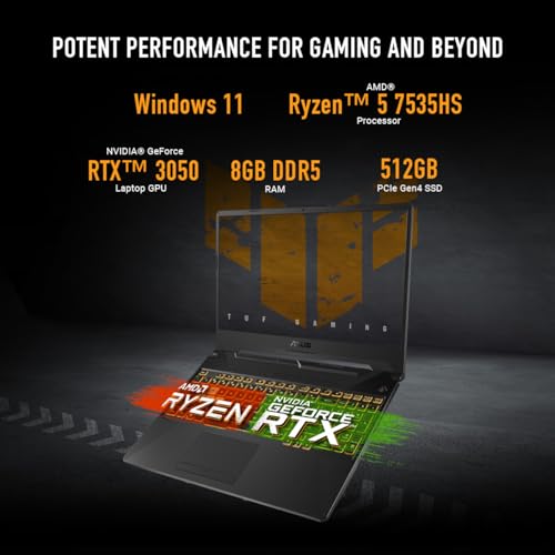 ASUS TUF Gaming A15 15.6" FHD 144Hz Laptop