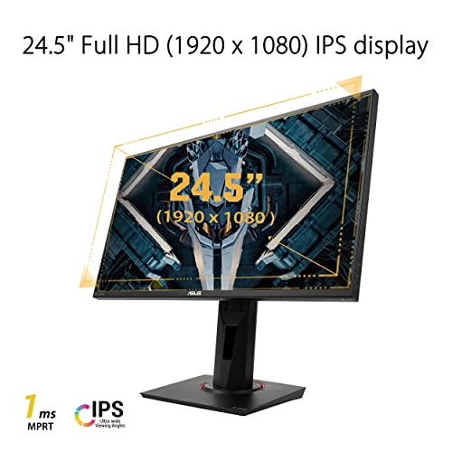 ASUS TUF VG259QR 24.5” Gaming Monitor, 1080P Full HD