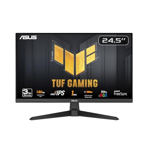ASUS TUF Gaming 25” FHD 180Hz Gaming Monitor