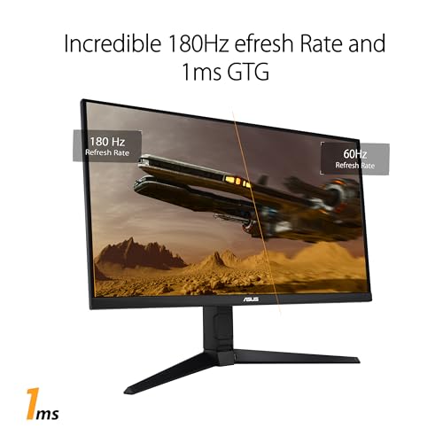 ASUS TUF Gaming 27" Monitor - Full HD, 180Hz