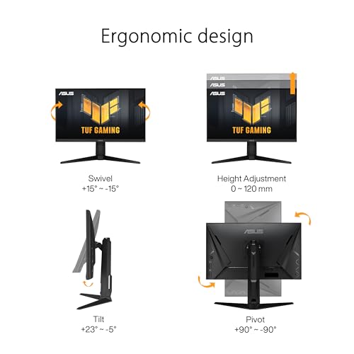 ASUS TUF Gaming 27" Monitor - Full HD, 180Hz