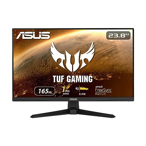 ASUS TUF Gaming 23.8” 1080P Monitor (VG249Q1A) - Full HD, IPS, 165Hz
