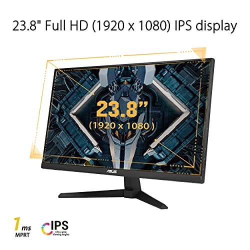 ASUS TUF Gaming 23.8” 1080P Monitor (VG249Q1A) - Full HD, IPS, 165Hz
