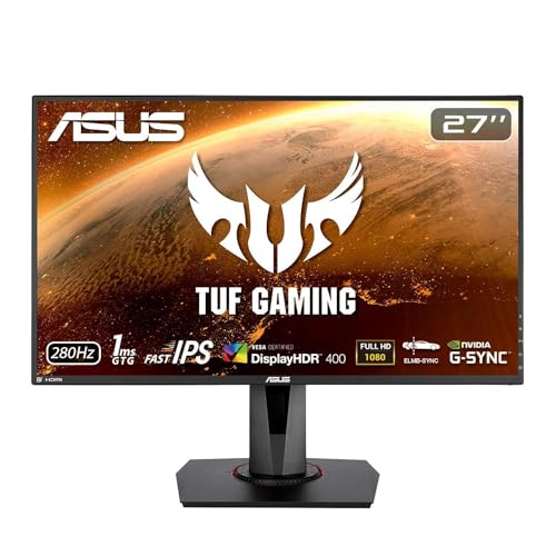 ASUS TUF Gaming VG279QM 27” HDR Monitor, 1080P