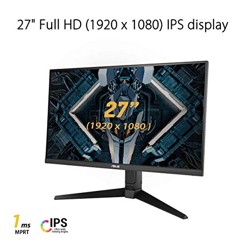 ASUS TUF Gaming VG279QL1A 27” HDR Monitor, 1080P Home & Office Entertainment