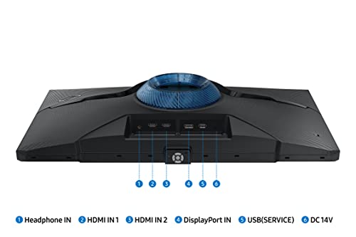 SAMSUNG 25" Odyssey Gaming Monitor, IPS, 240Hz, G-Sync, FreeSync