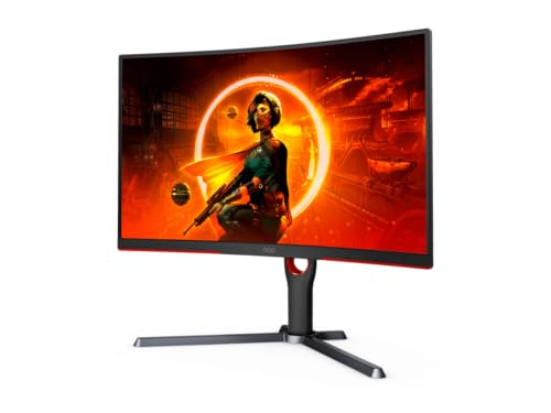 AOC CQ27G3Z 27" Curved Gaming Monitor, QHD 240Hz