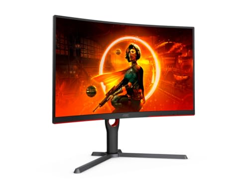 AOC CQ27G3Z 27" Curved Gaming Monitor, QHD 240Hz