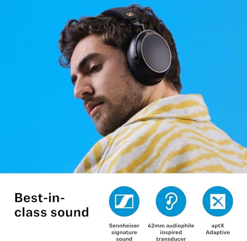 Sennheiser Momentum 4 Wireless Headphones - Black/Copper