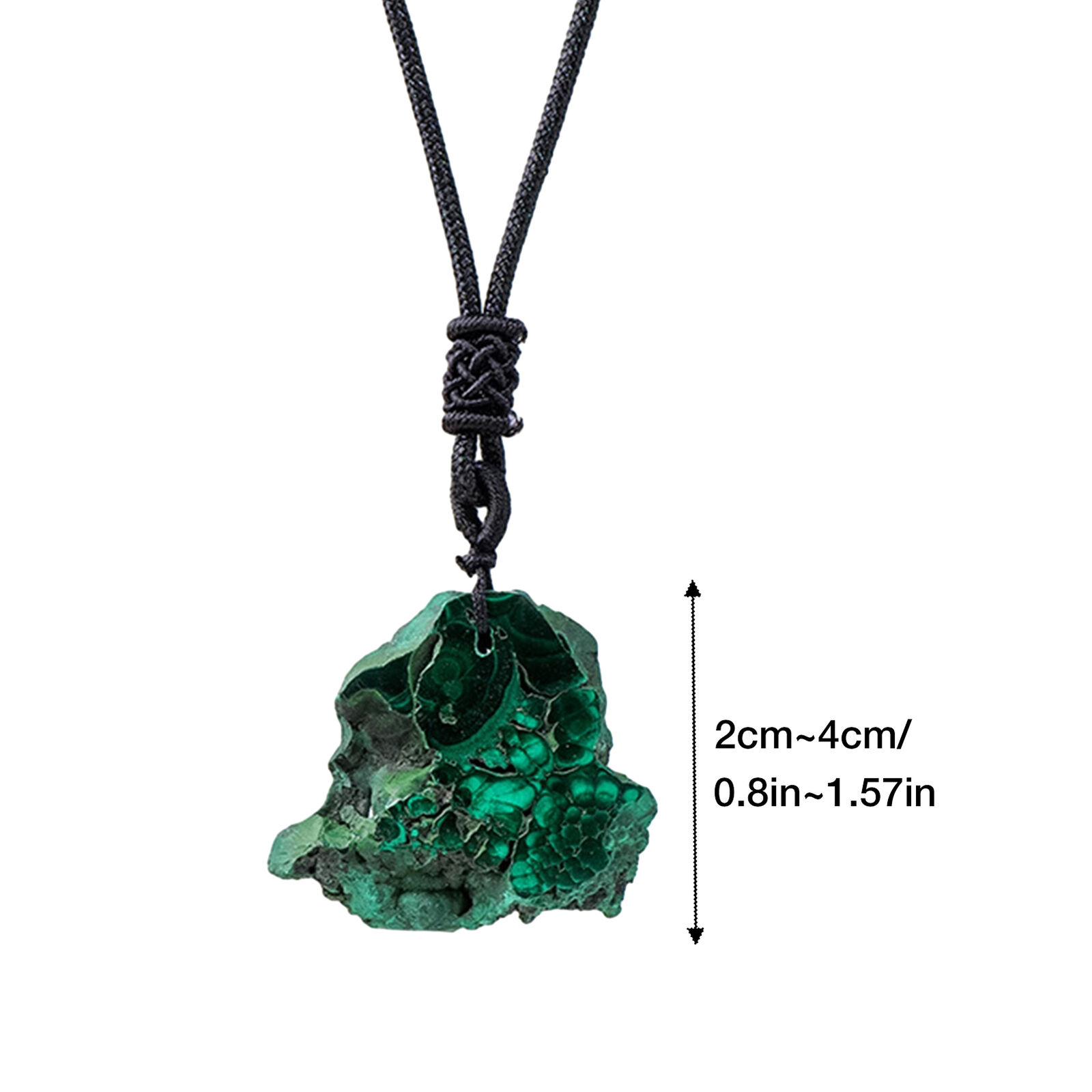 Malachite Crystal Pendant for Christmas Party Wear