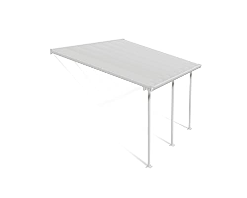 Palram Feria 3x4.25 Patio Pergola - White
