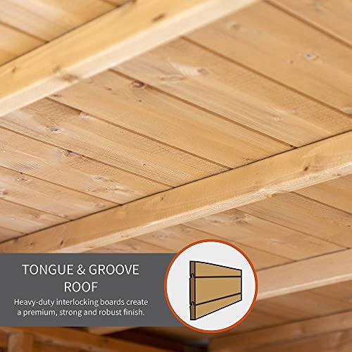 Outdoor Wooden Garden Room 10x8ft