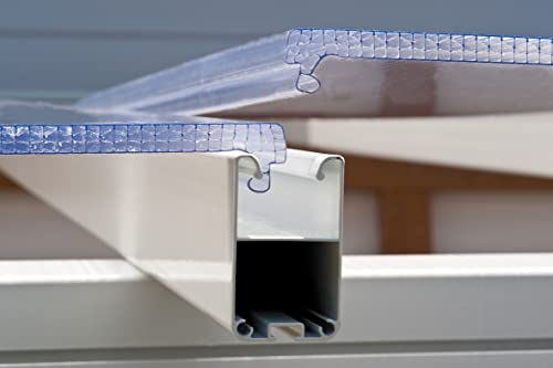 Palram Feria 3x4.25 Patio Pergola - White