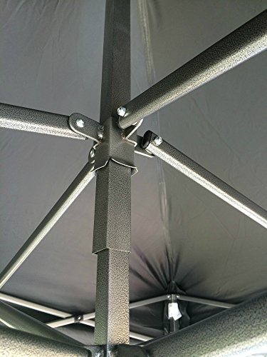 Waterproof 2x2 Black Pop-up Gazebo Set
