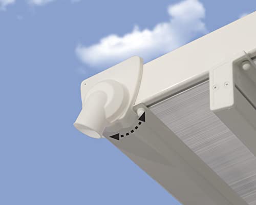 Palram Feria 3x4.25 Patio Pergola - White