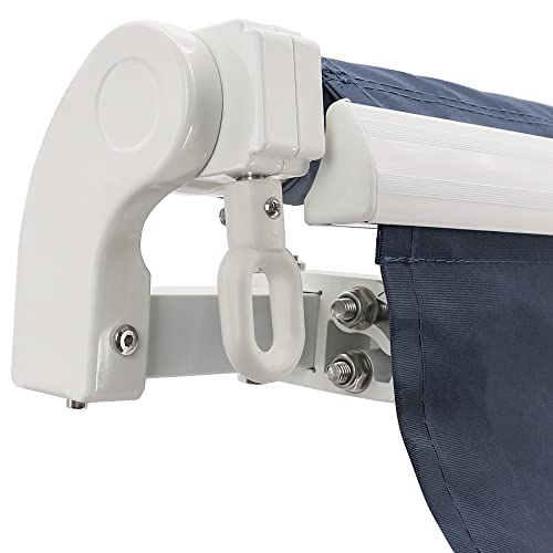 DIY Patio Retractable Sun Shade Canopy - Blue