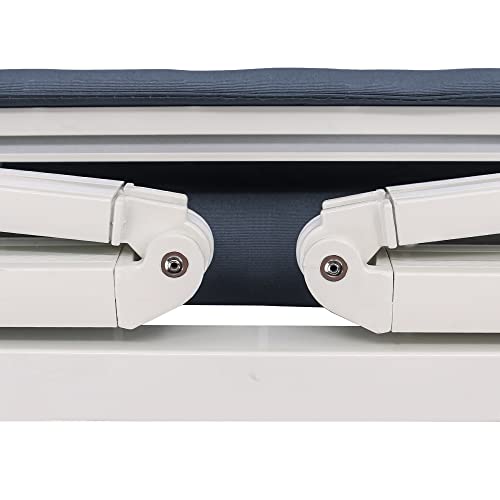 DIY Patio Retractable Sun Shade Canopy - Blue