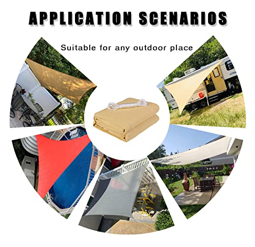 Waterproof Sun Shade Sail for Garden Patio