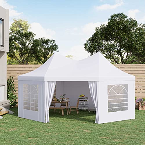 Heavy Duty Octagonal Marquee Tent with Sides