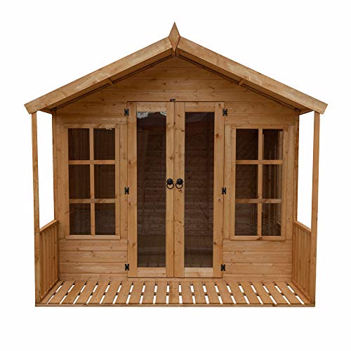 Premium Triple-Door T&G Summerhouse 227x244x252cm