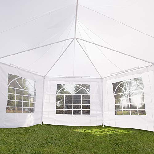 Heavy Duty Octagonal Marquee Tent with Sides