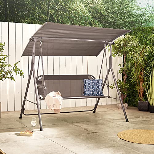 3-Person Canopy Swing Seat by VonHaus
