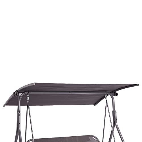 3-Person Canopy Swing Seat by VonHaus