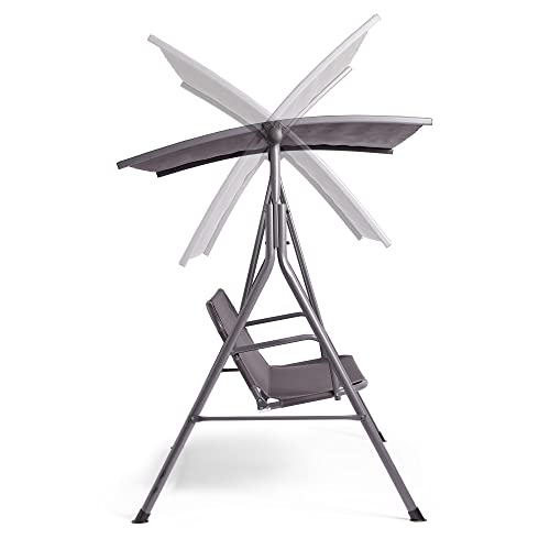 3-Person Canopy Swing Seat by VonHaus