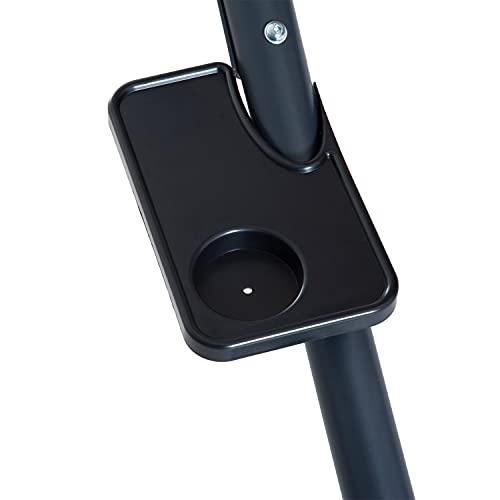 Outsunny modern canopy swing chair for outdoors