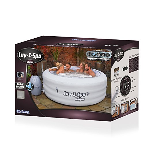 Inflatable Lay-Z-Spa Vegas for 4-6 people