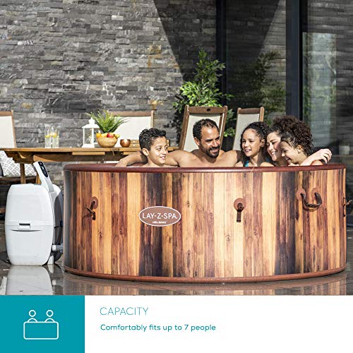 Wood Effect Helsinki Hot Tub with AirJets