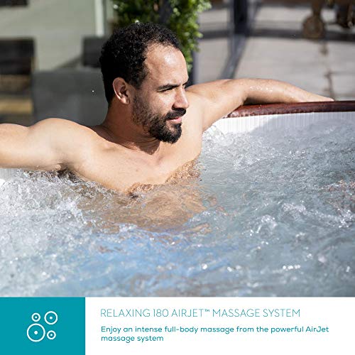 Wood Effect Helsinki Hot Tub with AirJets