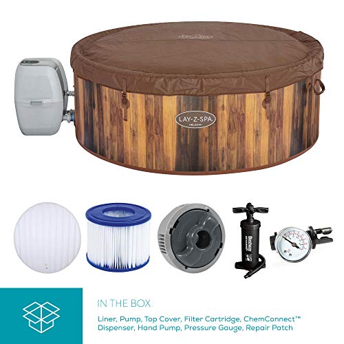 Wood Effect Helsinki Hot Tub with AirJets