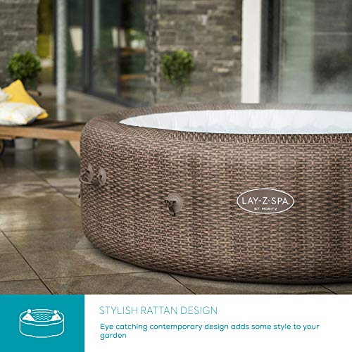 Rattan Lay-Z-Spa - Year Round Hot Tub