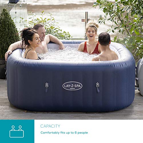 Square Sociable Hot Tub with 140 AirJets