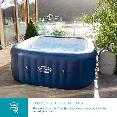 Square Sociable Hot Tub with 140 AirJets