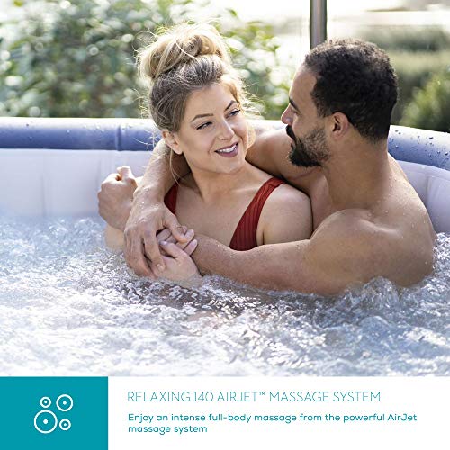 Square Sociable Hot Tub with 140 AirJets