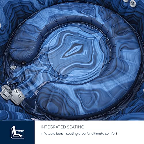 Lay-Z-Spa Santorini Pro: LED Hot Tub