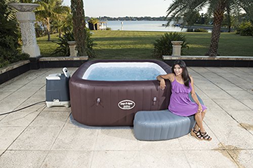 Bestway Lay-Z-Spa Inflatable Hot Tub Surround, Square