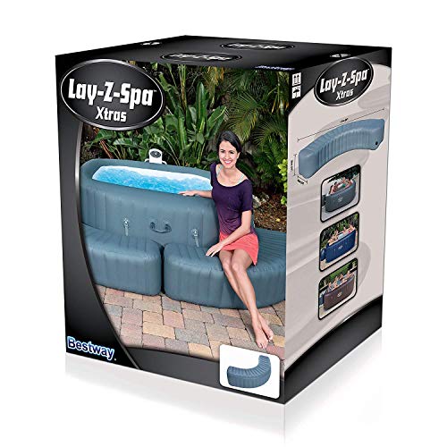 Bestway Lay-Z-Spa Inflatable Hot Tub Surround, Square