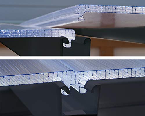 Grey Lean-to Conservatory - SanRemo™ by Palram Canopia