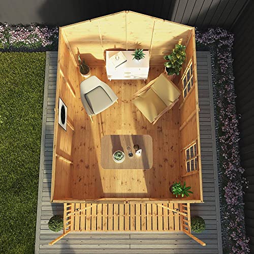 Wessex Summerhouse with Anti-Rot Guarantee, 12x8 ft