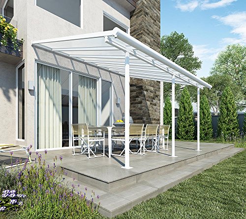 Palram Canopia Sierra Patio Cover (2.3x4.6, White)